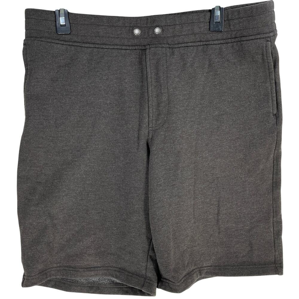 Abbot Main Sweatshorts Shorts Men Size L Brown Stretch Lounge Casual Basics